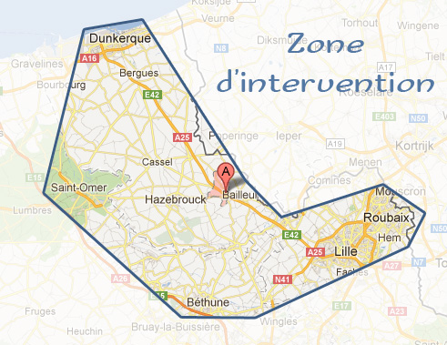 Zone d'intervention